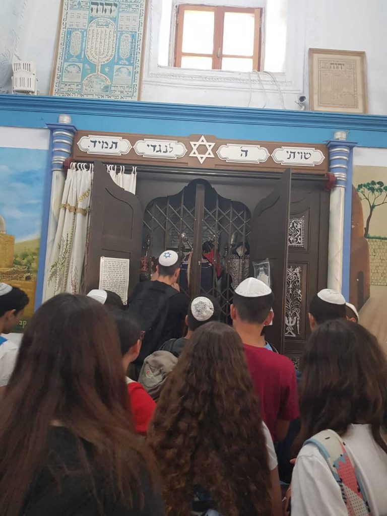 בני מצווה עולים לצפת